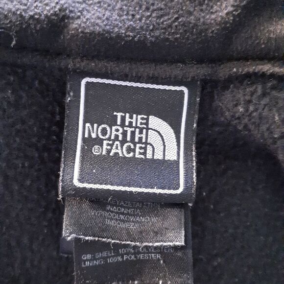 The North Face Black Fleece Jacket Sz S/P - Picture 8 of 10